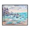 Stupell Industries Sailboat Fleet by Shore Framed Giclee Wall Art Design by Melissa Wang